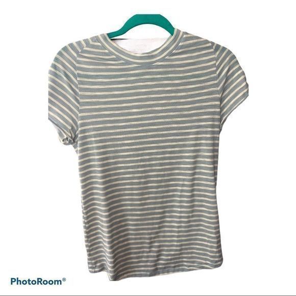 We the free Night Sky Stripe Tee In Green large - Picture 6 of 8